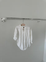 Load image into Gallery viewer, Linen Romper &#39;With Ruffles&#39;
